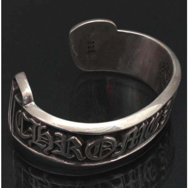 CHROME HEARTS 銀座店 クロムハーツ スクロールラベル カフ バングル
