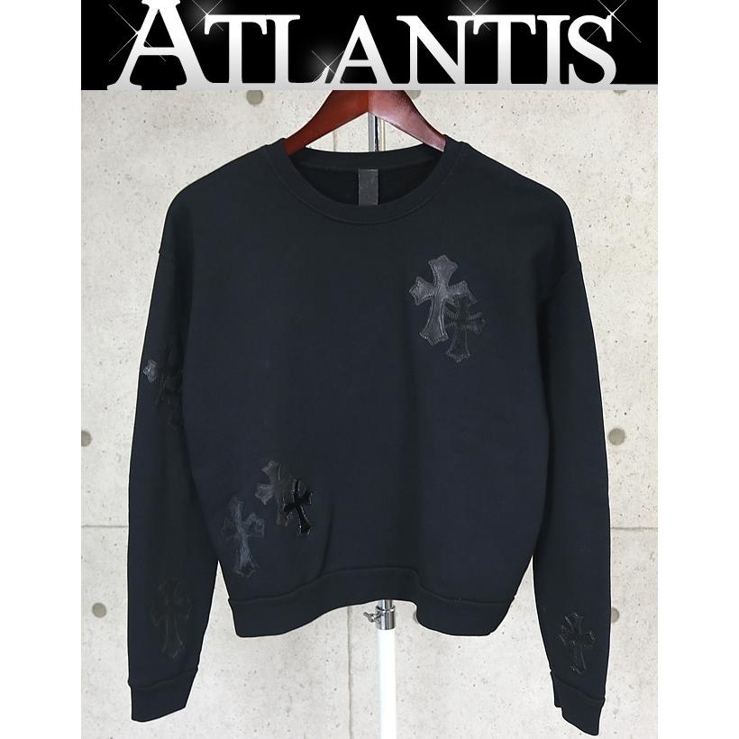 クロムハーツ スウェット クロスパッチ付き　クルーネックスウェット CHROME HEARTS 銀座店 クロムハーツ クルーネックスウェット クロス