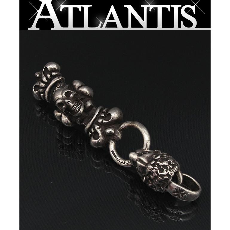 ガボール クラウンスカルプティドキーパー14スカルレザーウォレットチェーン ガボール クラウンスカルプティドキーパー14スカルレザーウォレット