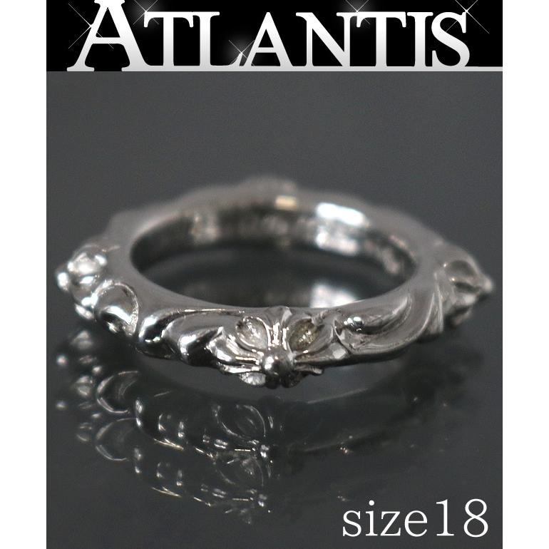 CHROME HEARTS 銀座店 クロムハーツ SBTバンド リング 18K WG 指輪
