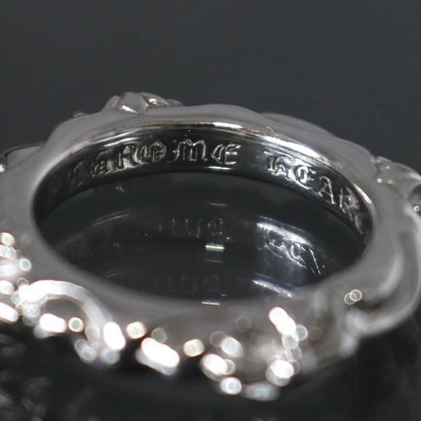 CHROME HEARTS 銀座店 クロムハーツ SBTバンド リング 18K WG 指輪