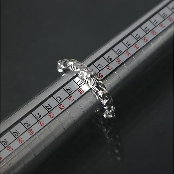 CHROME HEARTS 銀座店 クロムハーツ SBTバンド リング 18K WG 指輪
