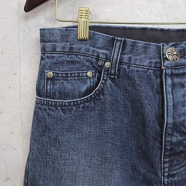 クロムハーツ　5ポケットデニムパンツ　31 CHROMEHEARTS クロムハーツ インディゴ 5ポケット デニムパンツ
