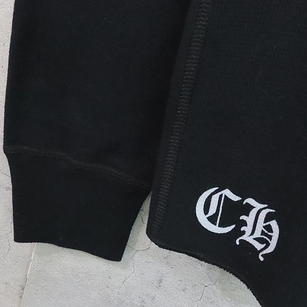 CHROME HEARTS ロンT サーマル バックロゴ BSフレア 黒 M CHROME HEARTS 銀座店 クロムハーツ BSフレア サーマル ロングスリーブ