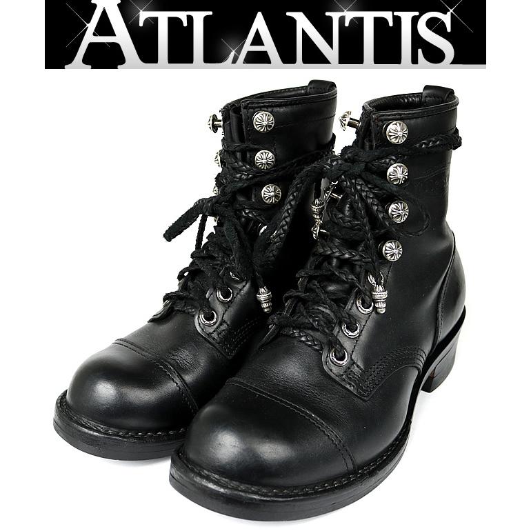 レザー ワークブーツ 黒 CHROME HEARTS 銀座店 クロムハーツ WESCO ウエスコ ジョブ