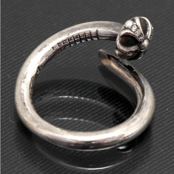 クロムハーツネイルリング パヴェダイヤインボイスあり