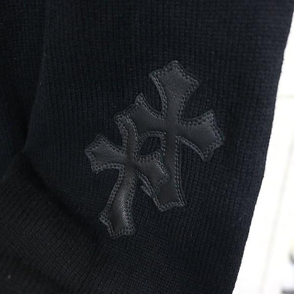 CHROME HEARTS 銀座店 クロムハーツ カシミヤ クロスパッチ ニット
