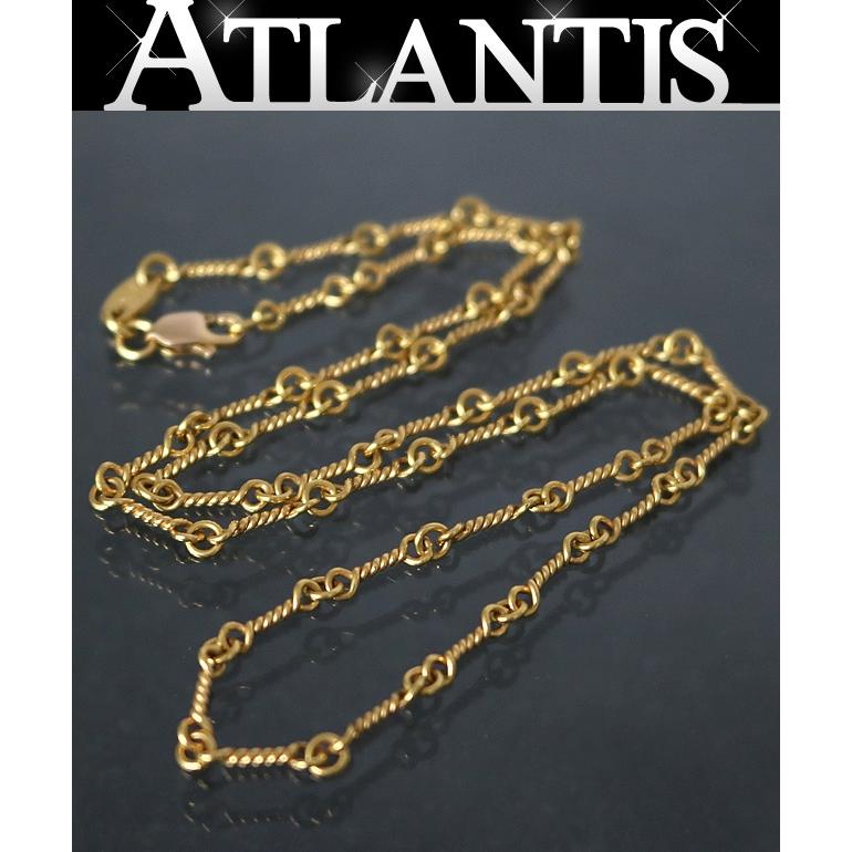 CHROME HEARTS 銀座店 クロムハーツ 22K ツイストチェーン ネックレス