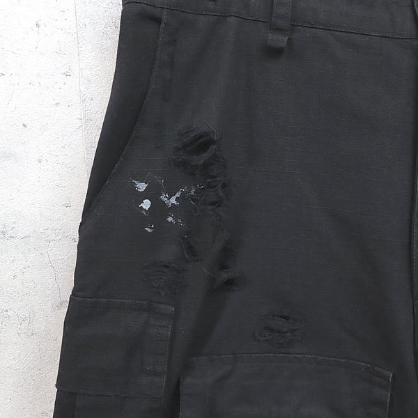 BALENCIAGA 新宿店 バレンシアガ ダメージ加工 ラージカーゴパンツ