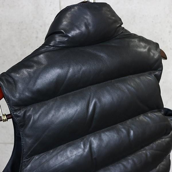 CHROME HEARTS 新宿店 クロムハーツ STIFF レザー ベスト クロスボタン