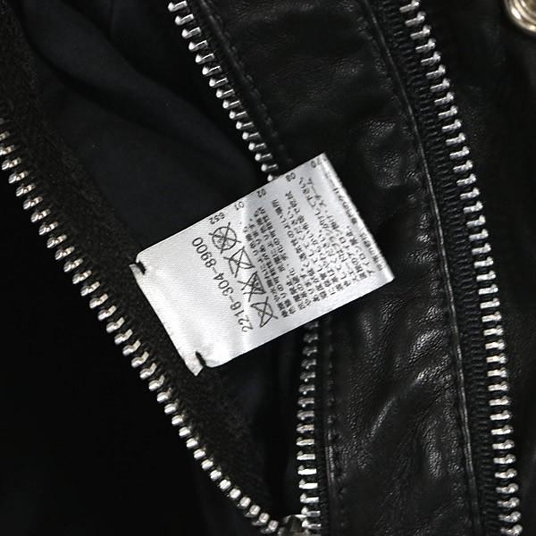 CHROME HEARTS 新宿店 クロムハーツ STIFF レザー ベスト クロスボタン