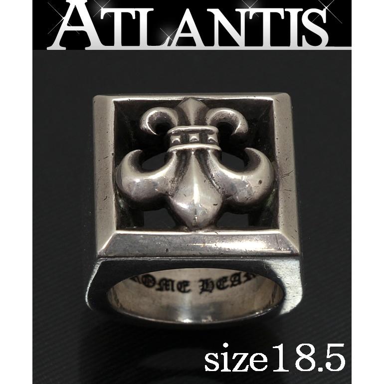 クロムハーツ　レターブロック　BSフレアリング　20号 CHROME HEARTS 銀座店 クロムハーツ レターブロック BSフレア リング
