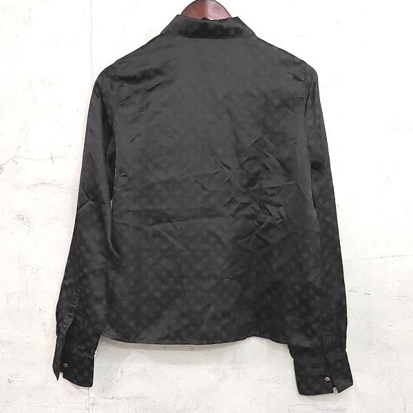 CHROME HEARTS 銀座店 クロムハーツ 美品 クロスボタン 総柄シルク  