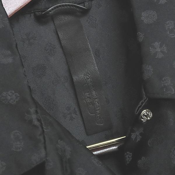 CHROME HEARTS 銀座店 クロムハーツ 美品 クロスボタン 総柄シルク  