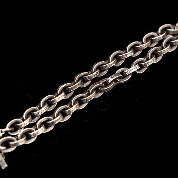 CHROME HEARTS 銀座店 クロムハーツ ペーパーチェーン ブレス 7インチ