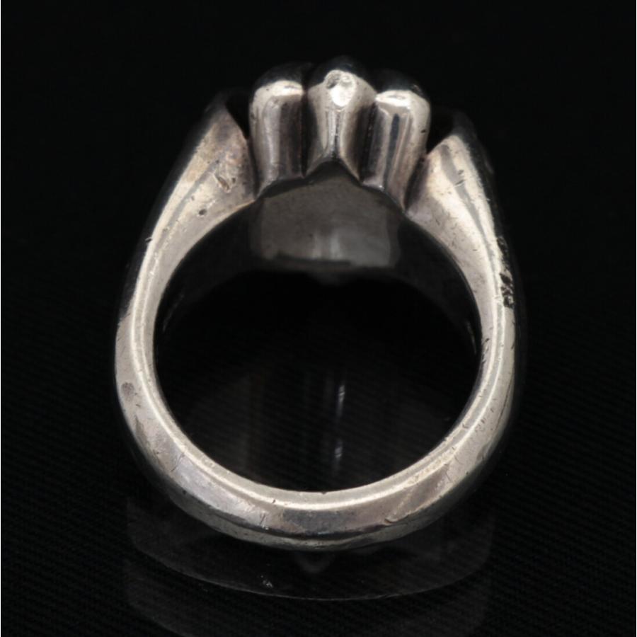 CHROME HEARTS 銀座店 クロムハーツ ラージ カットアウト CHプラス リング 指輪 SV925 約16号 99384 ...