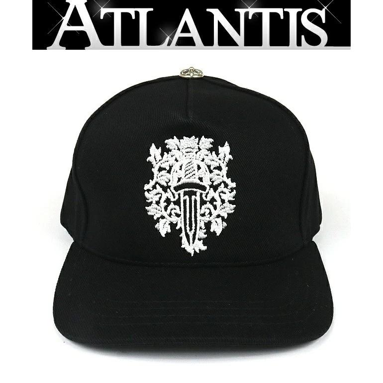 CHROME HEARTS 銀座店 クロムハーツ 新品 ヴァインダガー刺繍 トラッカーキャップ 帽子 メンズ SV925 黒 99429 ...