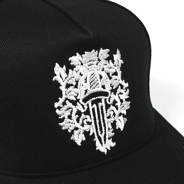 CHROME HEARTS 銀座店 クロムハーツ 新品 ヴァインダガー刺繍 トラッカーキャップ 帽子 メンズ SV925 黒 99429 ...