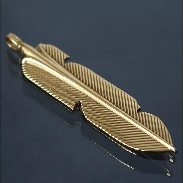 CHROME HEARTS 銀座店 クロムハーツ 22K フェザー ペンダント チャーム