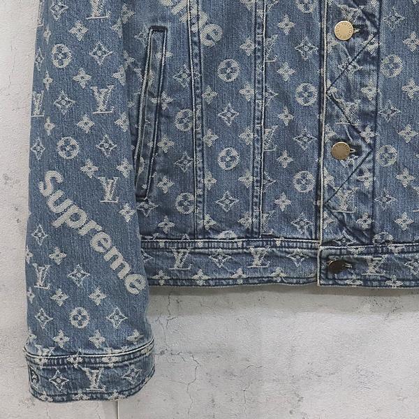 Louis Vuitton 銀座店 ルイ ヴィトン SUPREME 17AW デニム ジャケット