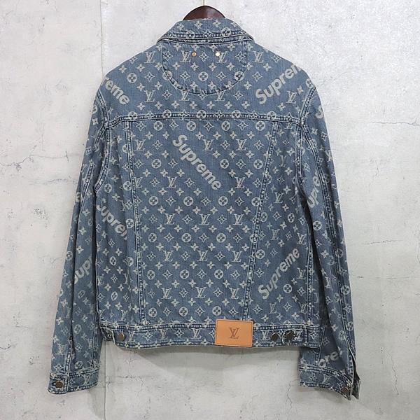 Louis Vuitton 銀座店 ルイ ヴィトン SUPREME 17AW デニム ジャケット