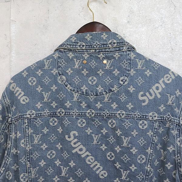 Louis Vuitton 銀座店 ルイ ヴィトン SUPREME 17AW デニム ジャケット