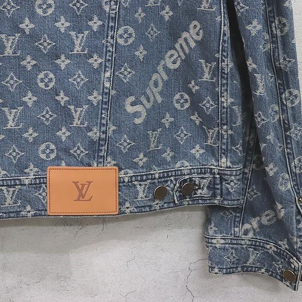 Louis Vuitton 銀座店 ルイ ヴィトン SUPREME 17AW デニム ジャケット