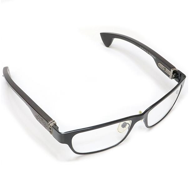 クロムハーツ★アイウェア★メガネ★シルバー CHROME HEARTS CUT BRUSHED SILVER 54-17-145 クロムハーツ アイウェア