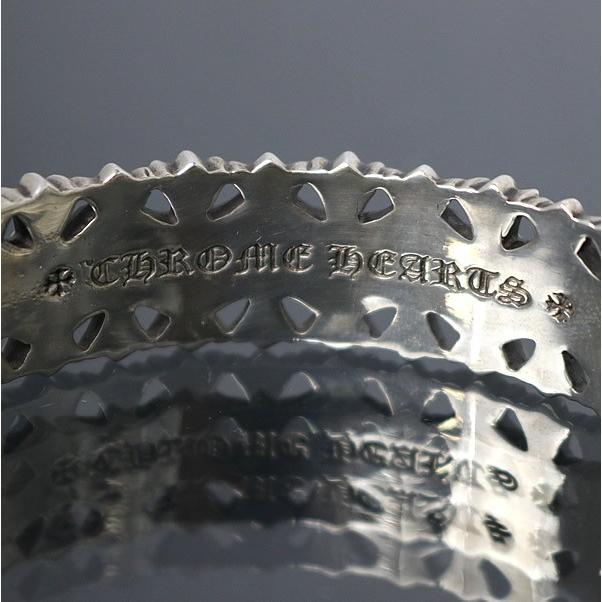 CHROME HEARTS クロムハーツ セメタリークロス バングル シルバー