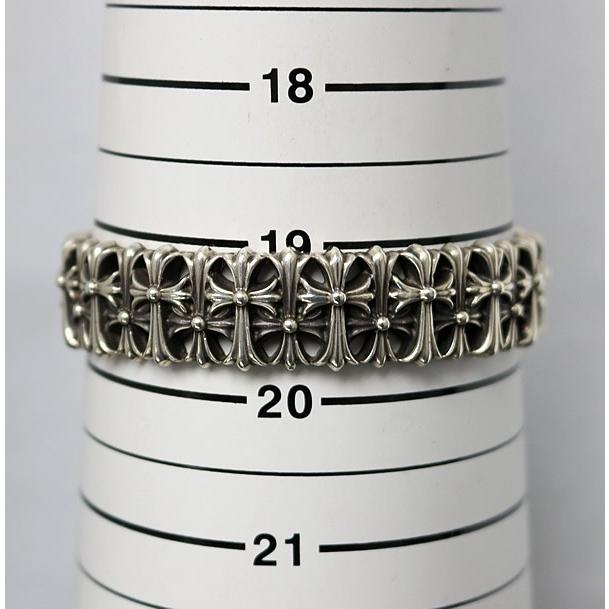 クロムハーツ　リング　シルバーバングル　3点 CHROME HEARTS（クロムハーツ） SCRL BAND スクロールバンド リング