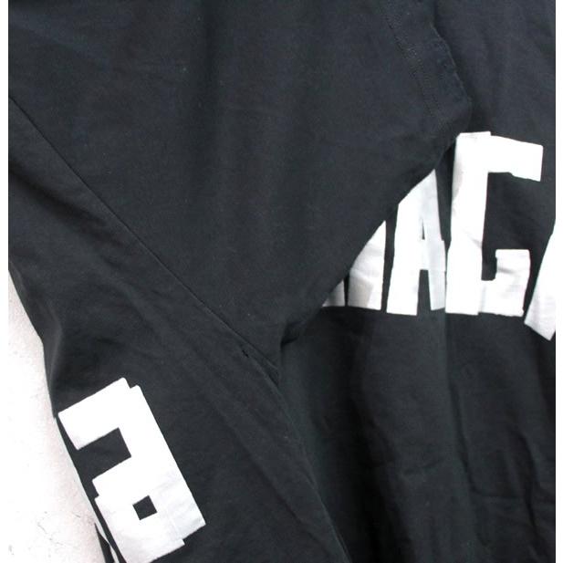 BALENCIAGA 銀座店 バレンシアガ テープロゴ ヴィンテージ加工 Tシャツ