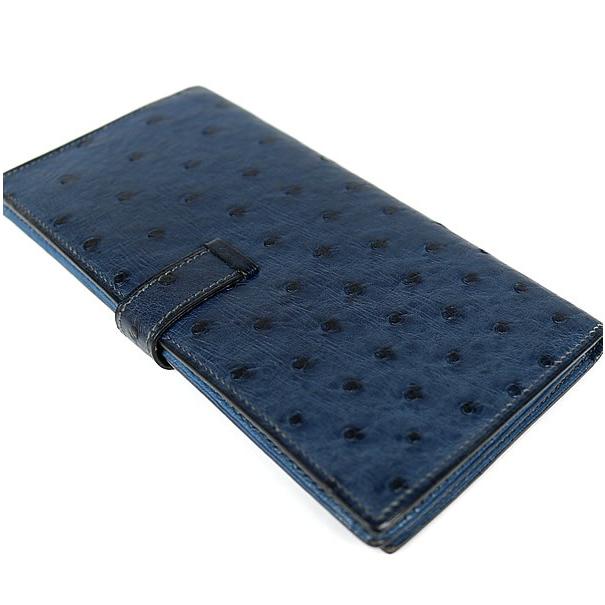 HERMES 銀座店 エルメス ベアンスフレ オーストリッチ □K刻印 二
