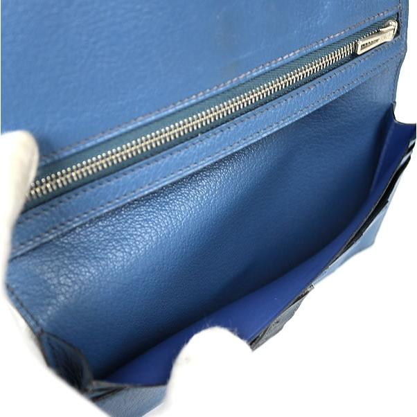 HERMES 銀座店 エルメス ベアンスフレ オーストリッチ □K刻印 二  