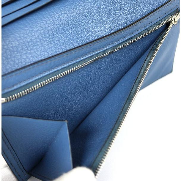 HERMES 銀座店 エルメス ベアンスフレ オーストリッチ □K刻印 二  