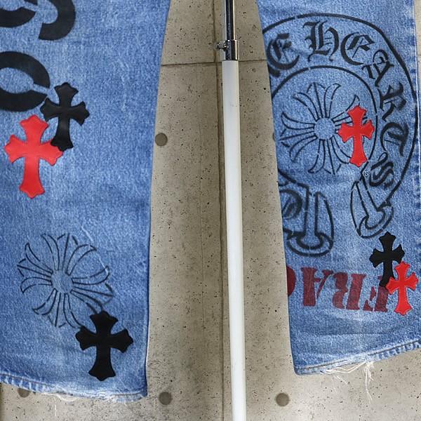 CHROME HEARTS 銀座店 クロムハーツ リーバイス 517 クロスパッチ