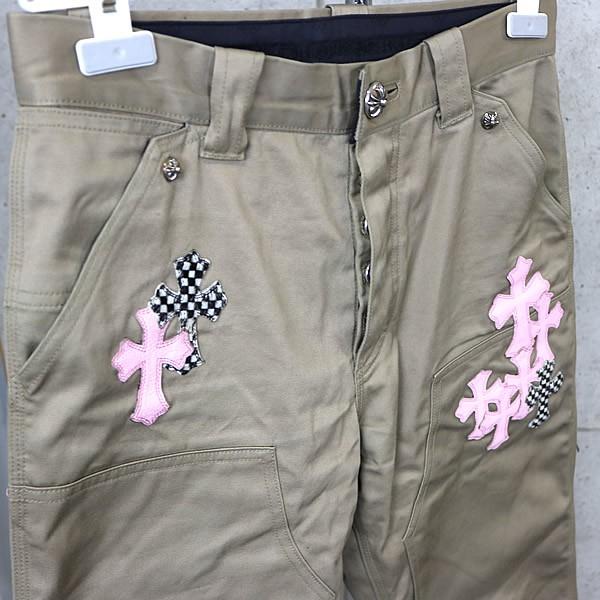 CHROME HEARTS 銀座店 クロムハーツ カーペンター クロスパッチ パンツ
