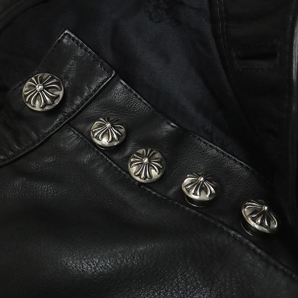CHROME HEARTS 銀座店 クロムハーツ 5ポケット フレアニー レザー