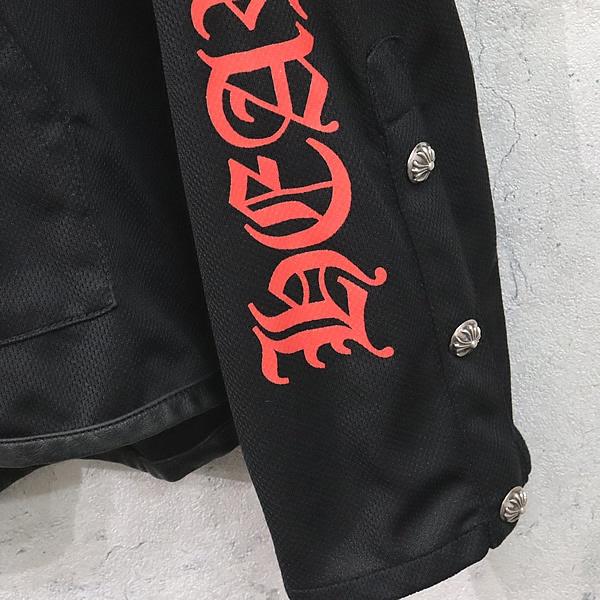 CHROME HEARTS トラック ジャケット JVP size:M 黒 CHROME HEARTS 銀座店 クロムハーツ メッシュ トラック パーカー JVP