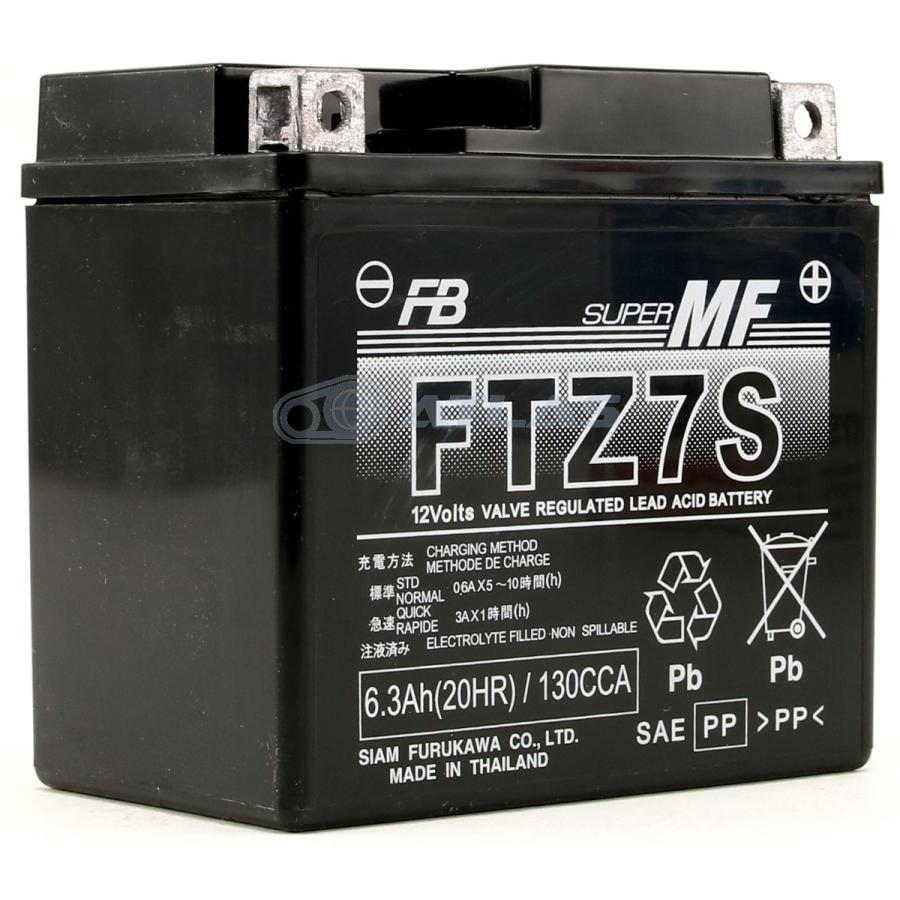 ITZ7S-FP (YTZ7S、YTX7L-BS 互換) - バイク ITZ7S-FP ZX-10R ニンジャ 型式：ZX1000JCF (YTZ7S互換) 1年保証 AZリチウムバッテリー