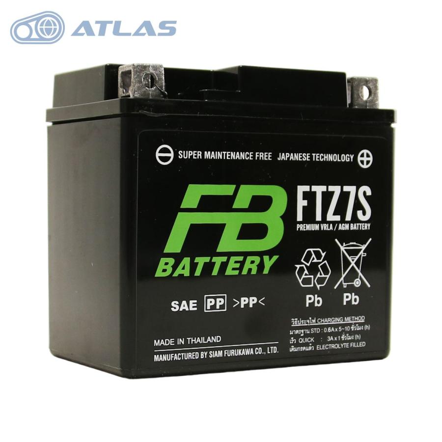 古河電池 バイク バッテリー タイ古河電池 FURUKAWA BATTERY FTZ7S