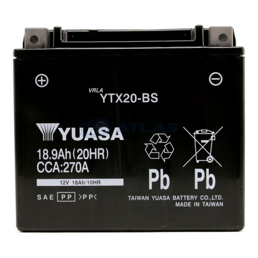 GSユアサ バイク バッテリー バイク バッテリー 台湾YUASA YTX20-BS 液