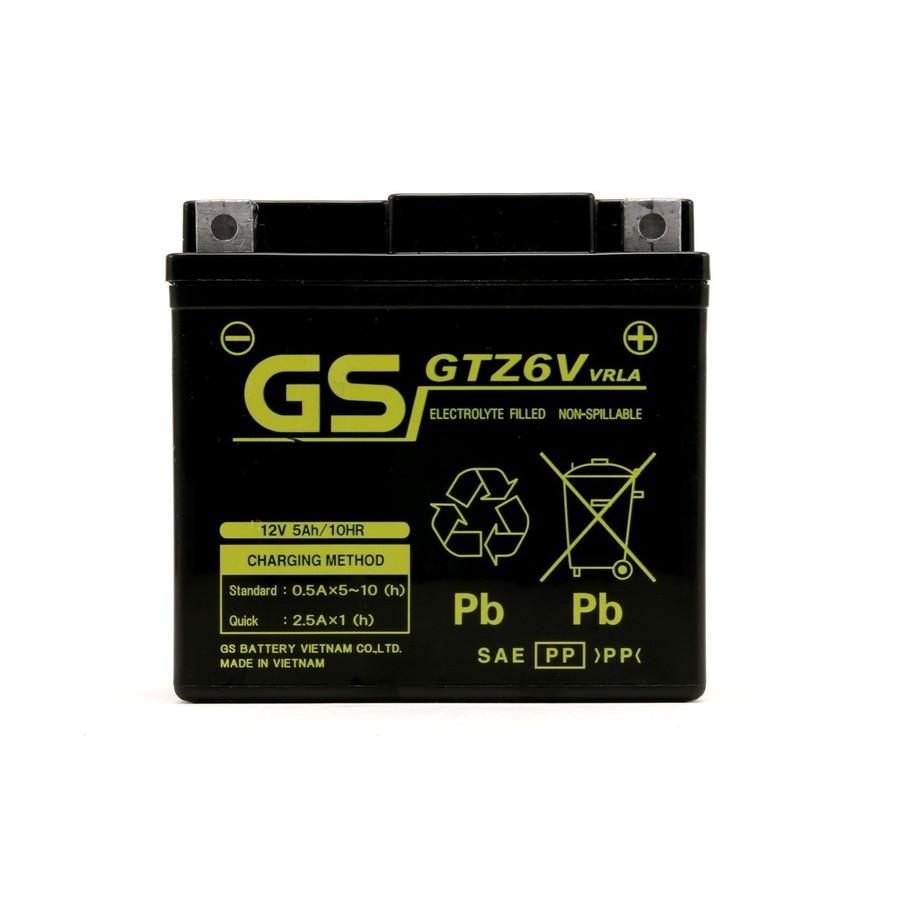 GSユアサ GTZ6V YTZ6V 互換品 ベトナム GSバッテリー GTZ6V 初期充電済み 1年補償｜atlas-parts｜02