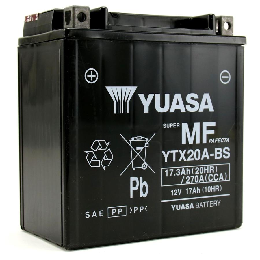 GSユアサ バイク バッテリー 台湾YUASA YTX20A-BS 液入り充電 GSユアサ バイク バッテリー 台湾YUASA YTX20A-BS 液入り充電