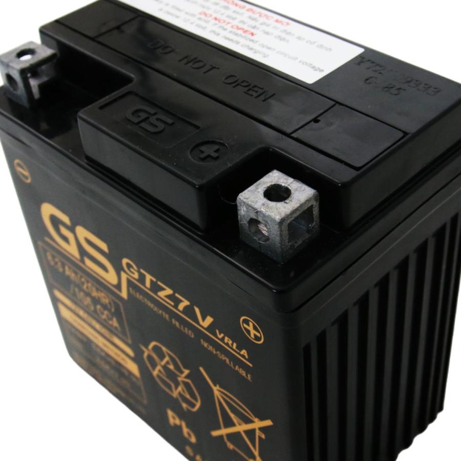 バイク バッテリー ベトナム GS GTZ7V 初期充電済み 1年補償 GS バイク バッテリー ベトナム GS GTZ7V 初期充電済み 1年補償 GS