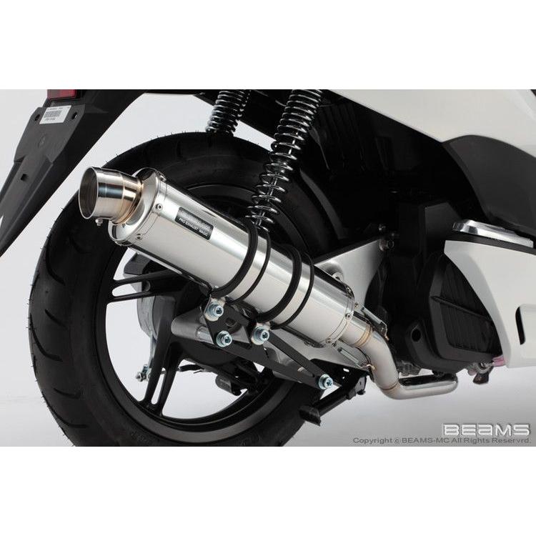 BEAMS B144-53-008 PCX 後期モデル R-EVO ステンレスサイレンサー ビームス マフラー｜atlas-parts｜03