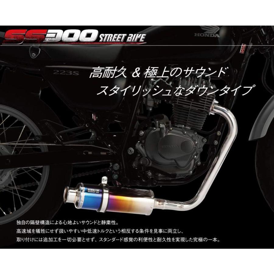 BEAMS B129-08-000 APE50 エイプ Fi AC16-160~ SS300カーボン ダウンタイプ ビームス マフラー｜atlas-parts｜02