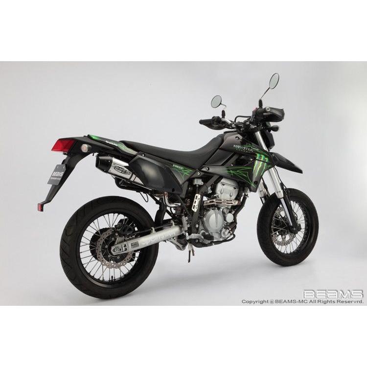 BEAMS マフラー・デルタ エキパイセット（キャブ式Dトラッカー用） BEAMS（ビームス） BEAMS B407-53-005 D-tracker ディートラッカー 08