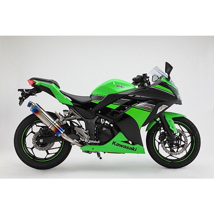 ninja250r ビームスマフラー BEAMS（ビームス） BEAMS G415-53-P1J Ninja250 ニンジャ '13~ R-EVO