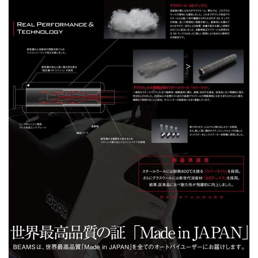 BEAMS G244-65-001 N-MAX エヌマックス EBJ-SE86J CORSA-EVO2 ヒートチタン ビームス マフラー | BEAMS | 03