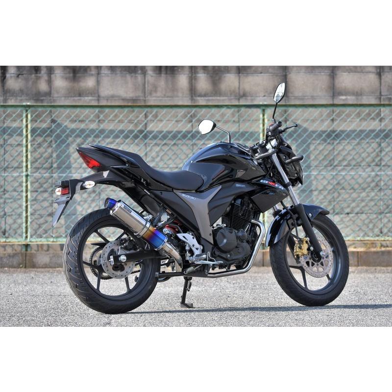 BEAMS G334-53-007 GIXXER 150 ジクサー R-EVO ヒートチタン BEAMS G334-53-007 GIXXER 150 ジクサー R-EVO ヒートチタン